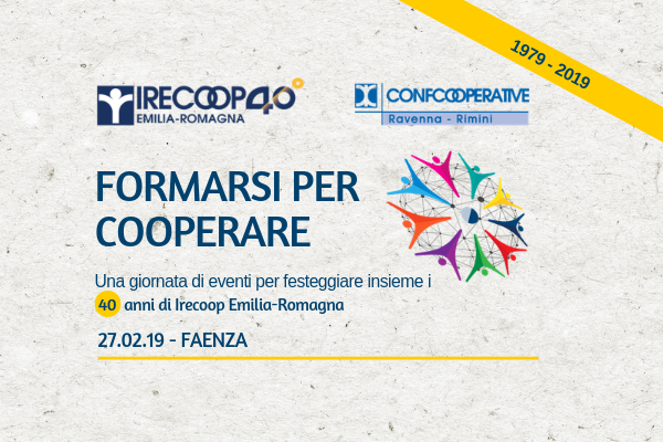 FORMARSI PER COOPERARE: Una giornata di EVENTI GRATUITI A FAENZA